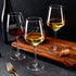 Set of 8 Long Stem Wine Glasses, 12oz Clear Red/White - Perfect for Parties, Weddings, and Home Use.