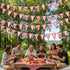 5PCS Summer Gameza Crawfish Boil Party Decorations, Crawfish Pre Strung Pennant Banners Table Birthday Decoration