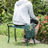 ZenStyle Foldable Garden Kneeler Seat with Tool Pouch Portable Garden Bench with EVA Foam Padded Kneeling Pad Gardening