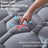 Twin XL Mattress Topper for College Dorm - Waterproof Protector Cover, Extra Long Cooling Pad, Washable, Deep Pocket