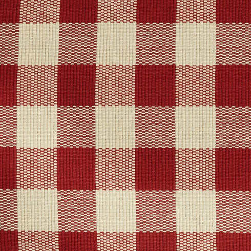 Park Designs Buffalo Check Table Runner - 54" Length - Garnet Color