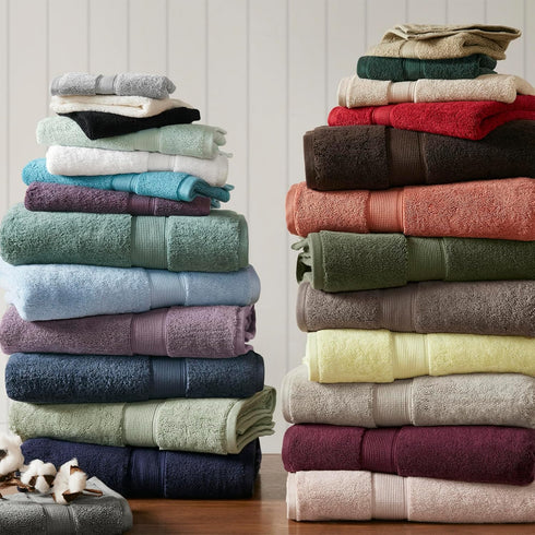 800GSM Set 8 100% Set 2 2 4 Madison Park Bathroom Towel of Cotton Bath Towel for Bathroom Luxurious Highly Absorbent