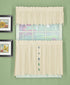 Today's Curtain Orleans Scallop Curtain, Ecru 30" Tier Pair and Tieback, 60" W x 30" L