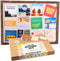 Vision Board Kit, Linen Cork Board for Wall, 235 Cards, 15.3"x11", All Supplies for Visualization & Goal Setting