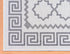 Unique Loom Outdoor Trellis Collection Area Rug - Stars, Gray/Silver (2' x 6' 1" Runner)