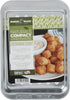 Nordic Ware Naturals Compact Crisping Tray - Natural Uncoated Aluminum, Safe for Toaster Oven and Broiler