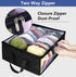 AOODA Large Capacity Hat Organizer for Baseball Caps, Holds up to 40 Hats, Black