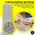 12 100 1 20GA 12 100) Chicken Wire in x FT x Mesh x | Poultry Wire Netting | Hot Dipped Galvanised | Hexagonal