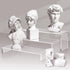 2 Set 3 12" 5mm Large Acrylic Clear Display Risers, Sizes Rectangular Showcase Collectibles Display Shelf, Thick