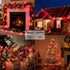 Indoor,100 Count Light,21.4 Joiedomi Christmas String Lights Mini Red FT Lighting Decor for Patio Dorm Classroom
