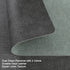 Set 6 Set 6) Myir JUN Placemats Dual Sided, Faux Leather Place Mats of Indoor for Dining Table Non-Slip Washable