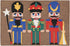 Liora Manne Front Porch Christmas Nutcracker Rug - Multi Indoor/Outdoor Rug, 2' X 3', Red for Holiday Decor