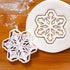Set of 2 Snowflake Cookie Cutters (Style 1 and 2) - Bakerlogy, 2 Pieces