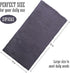 Sunny zzzZZ 24 Pack Reusable Kitchen Dishcloths - Super Absorbent Coral Fleece Cleaning Cloths, 10 x 20 Inch (Grey)