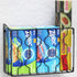 Simple Houseware Wall Door Mount Kitchen Wrap Organizer Rack in Black