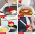 LIANYU 27 PCS Kitchen Utensils Set with Holder - Silicone Cooking Tools with Stainless Steel Handle for Nonstick