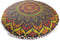 Large Round Mandala Hippie Floor Pillow Cover - Hippie Cushion Cover -
