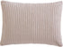 Beatrice Home Fashions Standard Sham - Channel Chenille in Blush