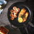 Utopia Kitchen 10 Inch Pre-Seasoned Cast Iron Skillet with Lid, Nonstick Frying Pan for Indoor & Outdoor Use