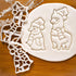 Set of 2 Christmas Animals Cookie Cutters, Alpaca and Baby Penguin Designs, 2 Pieces - Bakerlogy