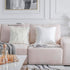 Home Brilliant 18x18 Fur Pillow Covers, Decorative Throw Pillow Covers Set of 2, Fluffy White