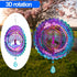 Wind Spinner, Hanging Wind Sculptures for Yard and Garden Decor, Outdoor Hanging Art Ornaments for Balcony