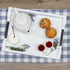 16.75 12.75 Inches AuldHome Design Rustic Wood Serving Tray (White); Wooden Farmhouse Shiplap Decorative Ottoman Tray