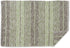 DII Woven Rag Rug Collection, Recycled Yarn Variegated Rustic Stripe, 2x3', Artichoke