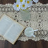 15 60 inch kilofly Handmade Crochet Cotton Lace Table Runner Tablecloth, x