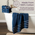 Set- 100% 6 Set 2 2 2 Combed Cotton Towel Rice Weave Combed Cotton Piece With Bath Towels, Hand Towels and Washcloths
