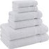 American Bath Towels 100% 6 Set, 2 2 2 Cotton Piece Turkish Towel Ultra Soft Absorbent Bathroom Towels, Bath Towel Hand