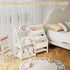3 BAMBANG Kids Bookshelf with Storage, Tier Toddler Book Shelf, Small Kids Bookcase, Montessori Bookshelf Baby Bookcase