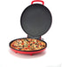 Zenith Versa Grill Non-Stick Pizza Maker Machine - Electric Indoor Grill, Calzone Maker, Red