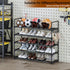 Saincustom 5-Tier Closet 5 Shoe Rack - Shoe Organizer, Sturdy Shoe Storage Shelf, Perfect for Front Door Entrance