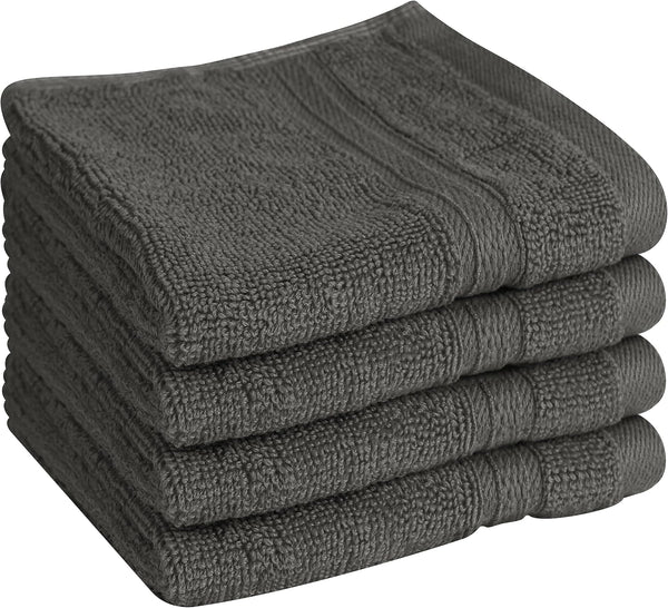T & L Towel and Linen Mart Towel and Linen Mart 100% Cotton - Wash Cloth Set - Pack