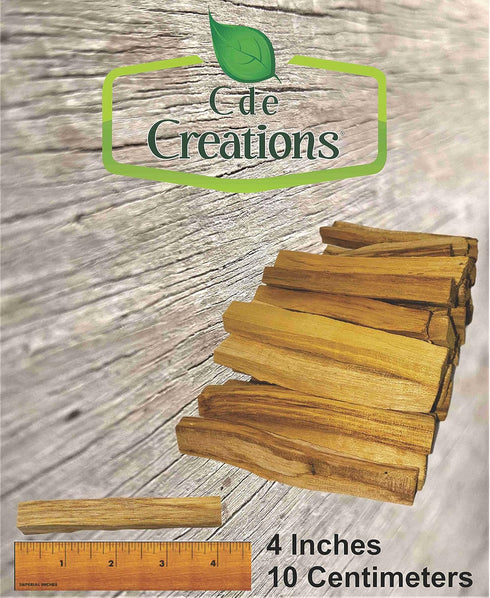 20 Palo Santo Sticks, 140 Grams / 5 Ounces, 100% Natural, High Resin, Sustainably Harvested