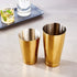 Barfly M37009GD Cocktail Tin Set (18 oz and 28 oz) in Gold