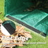 2 Pack 53-Gallon PHYEX Reusable Leaf Bags with Flat Bottom Design - Dustpan Style Garden Bags for Easy Yard Waste