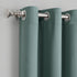 Sun Zero Easton Energy Saving Blackout Grommet Curtain Panel, 40" x 95", Mineral