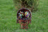 10 12 inch 5.5" Lily's Home Metal Gazing Ball Stand for or Metal and Glass Garden Gazing Globes. Tall (Butterfly)