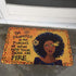 Shades of Color African American Interior Floor Mats, 29.5 x 17.7 Inches, Soul on Fire