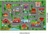 59"x39.4", Kid(59X39.4Inch,Green) Kids Carpet Playmat Rug Car Rug for Kids Cars, Non-Slip Town City Road Map Kids Rugs