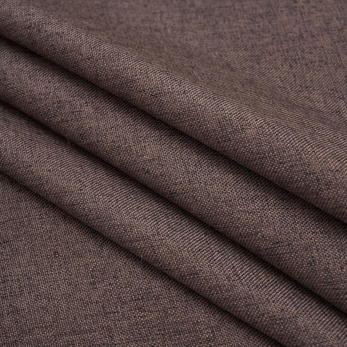48 Inch NLMUVW Brown Linen Tablecloth Round Tables Water Resistant Textured Table Cloth Farmhouse Table Cover