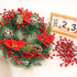 50pack NBGV Christmas Tree Decorations Artificial Berry Stems Red Berry Picks for Xmas Winter Party Holiday Flower