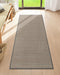 Lahome Farmhouse Kitchen Runner Rug, 2x5 Non-Slip Washable Carpet Runner for Entryway, Bathroom, Grey