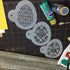 Chic Easter Eggs Stencil Set C813 by Designer Stencils
