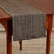 Park Designs Black Expresso Tweed Farmhouse Table Runner, 36 Inch Rustic Dining Table Accessory