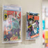 3 Pack, CollectorMount Comic Mount Comic Book Shelf Stand or Wall Mount Display, Invisible and Adjustable