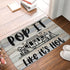 Welcome Mats for Front Door Outdoor Entry Pop It Like Its Hot Camper Camping Doormat Non Slip Mats Indoor Door Mats for Kitchen Bathroom Bedroom Living Rooom Decor 16x24 Inch by THIYOTA
