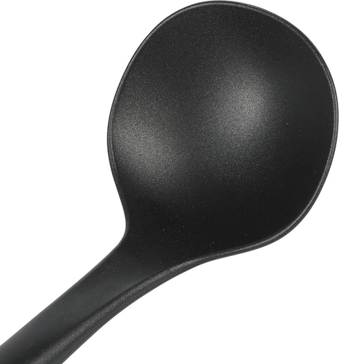 Oster Baldwyn 12" Nylon Ladle, Black with Stainless Steel Handle
